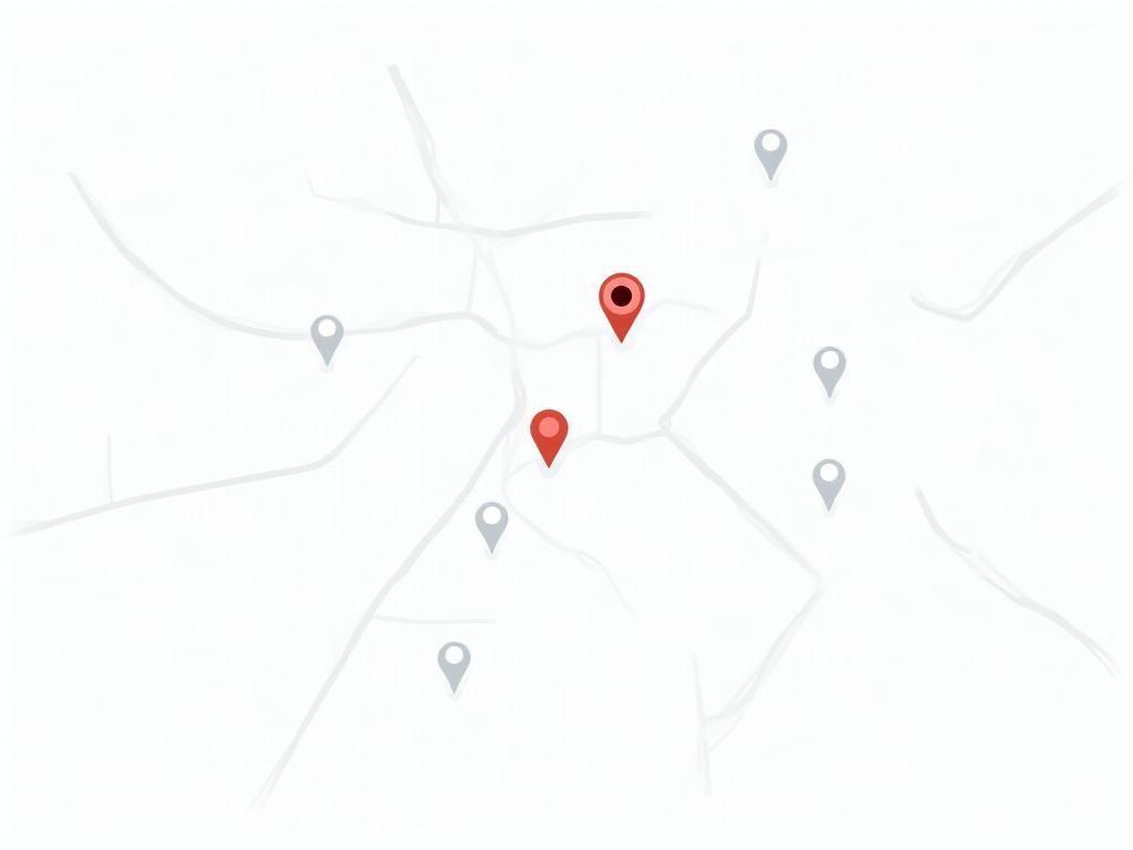 Mapa estático Madrid España